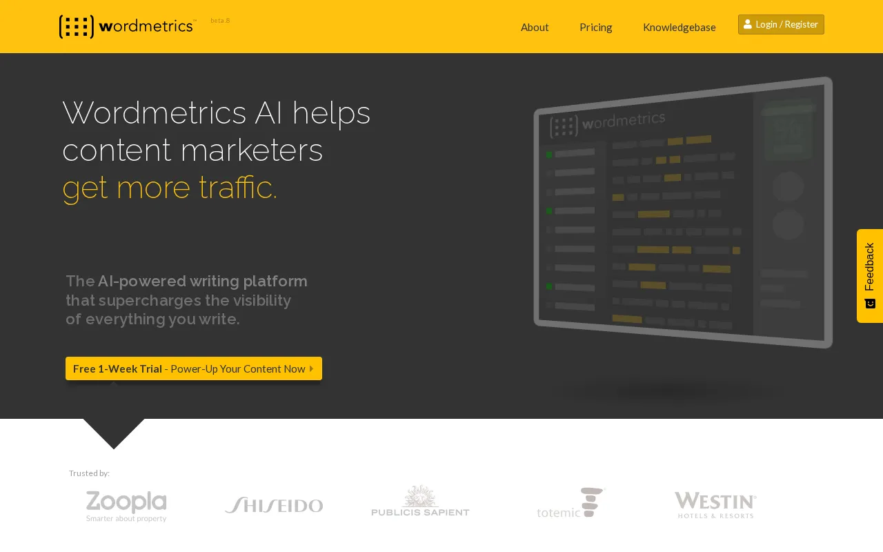 Wordmetrics — preview screenshot