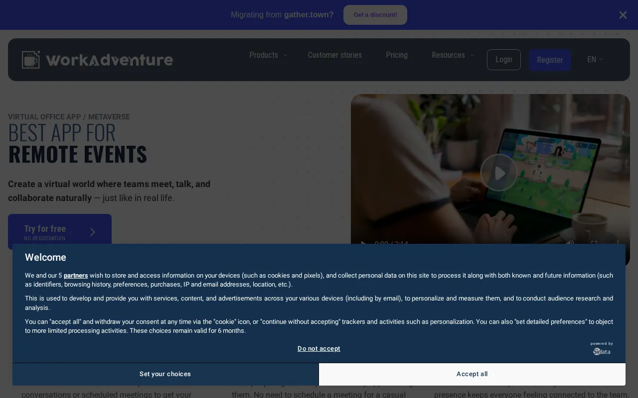 WorkAdventure — preview screenshot