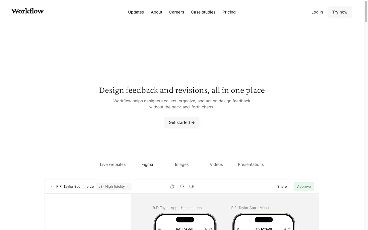 Workflow — preview screenshot