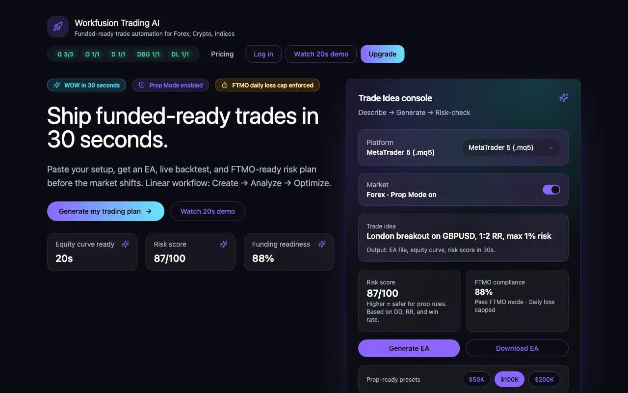 WorkFusion App — preview screenshot