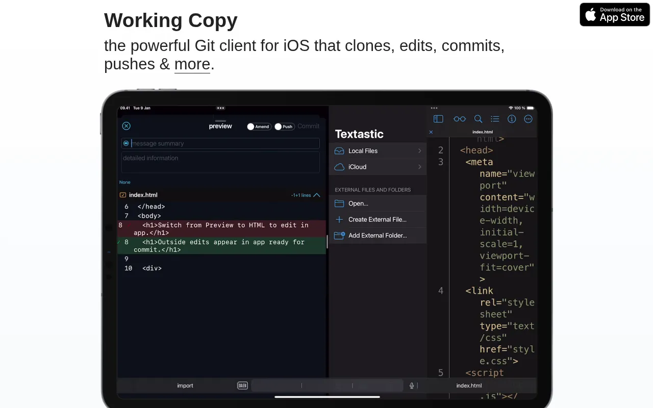 Working Copy — preview screenshot