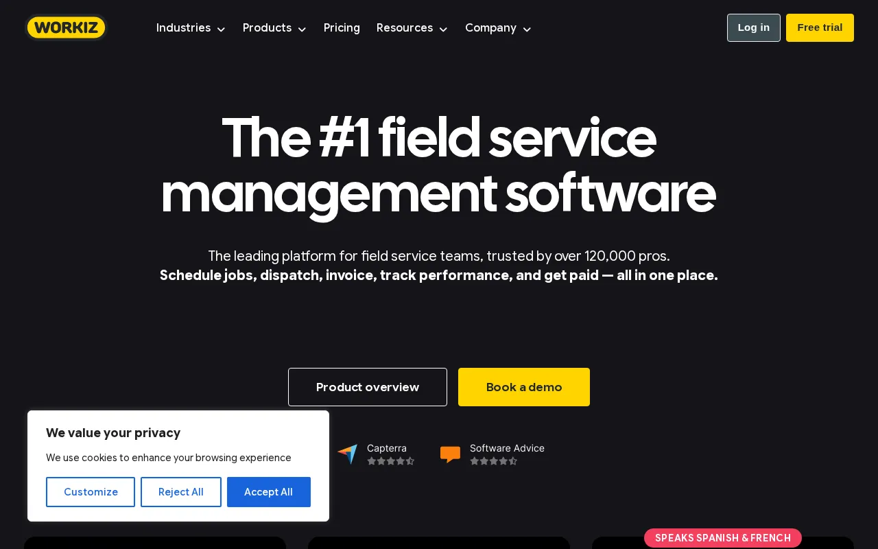 Workiz — preview screenshot