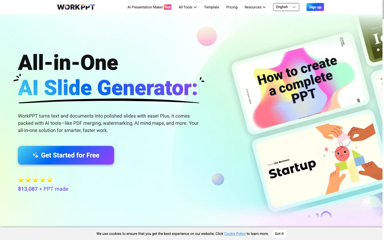 WorkPPT — preview screenshot