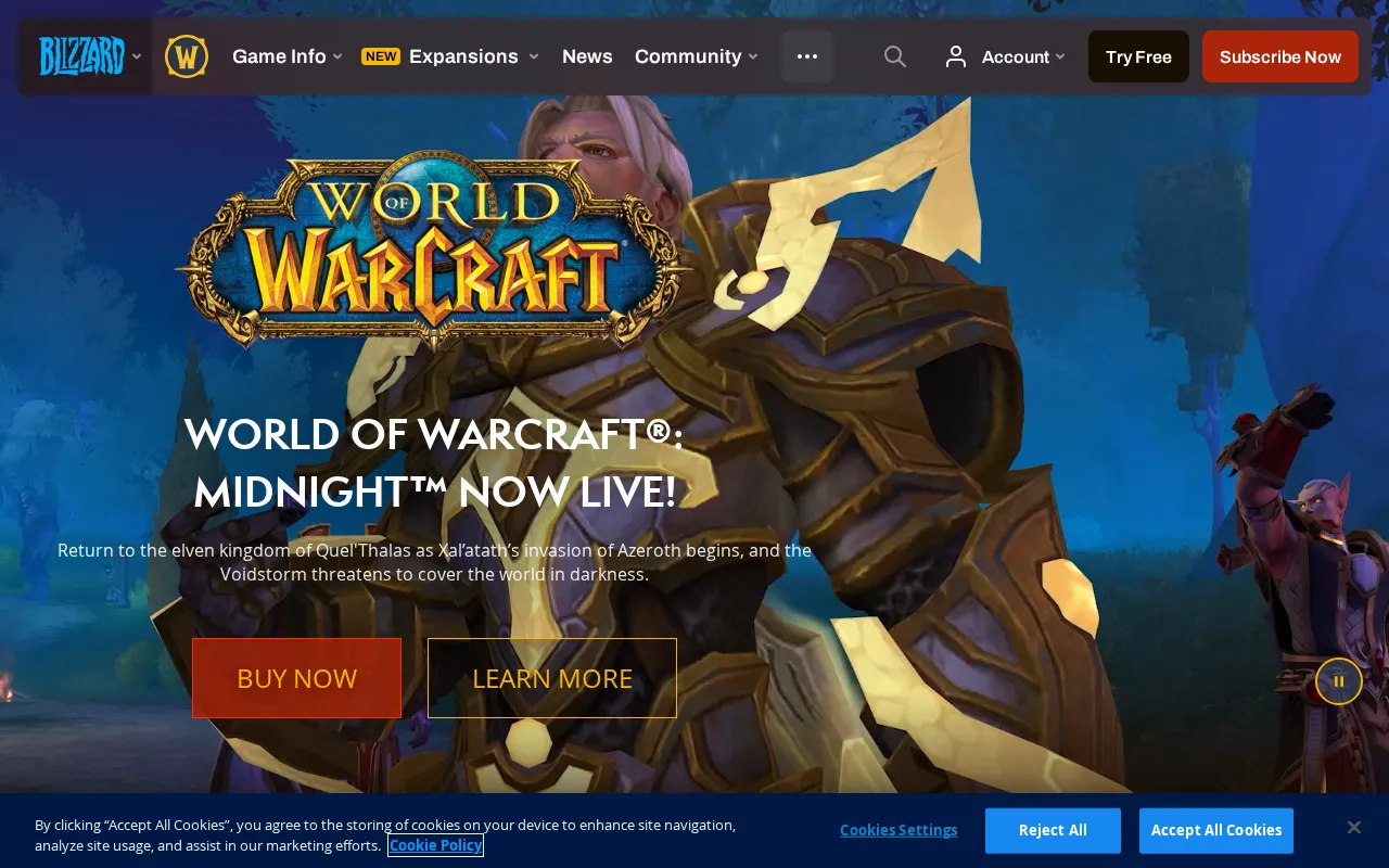 World of Warcraft — preview screenshot