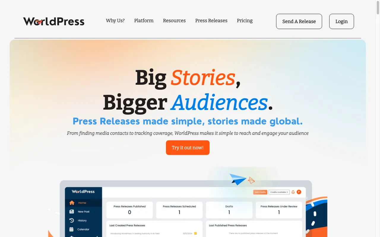 WorldPress — preview screenshot