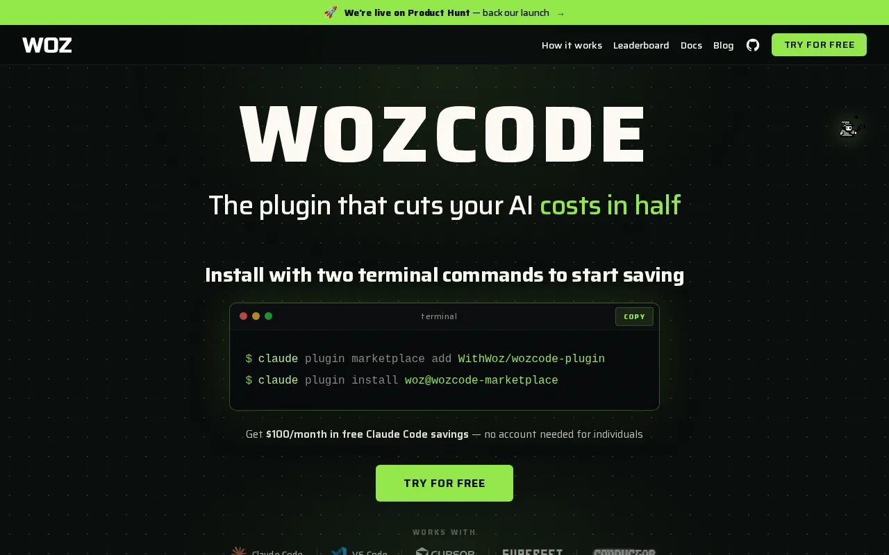 WOZCODE — preview screenshot