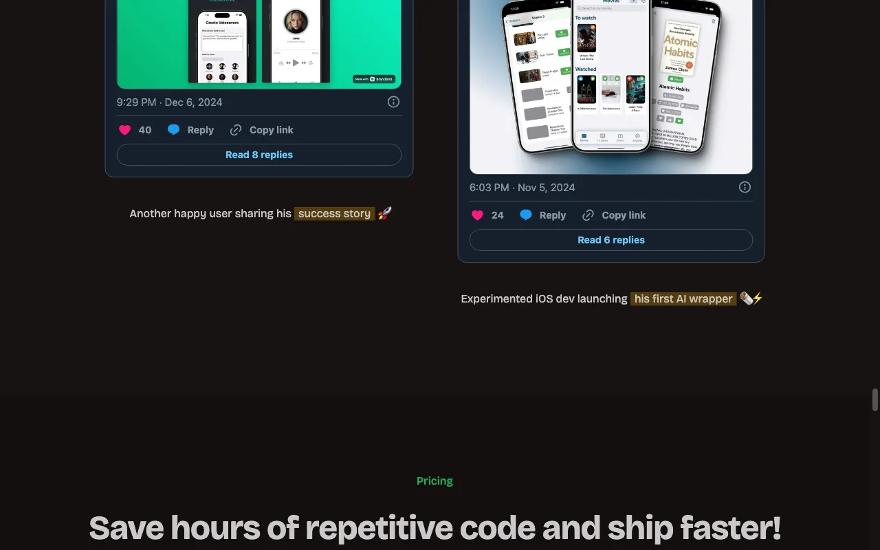 WrapFast — pricing page