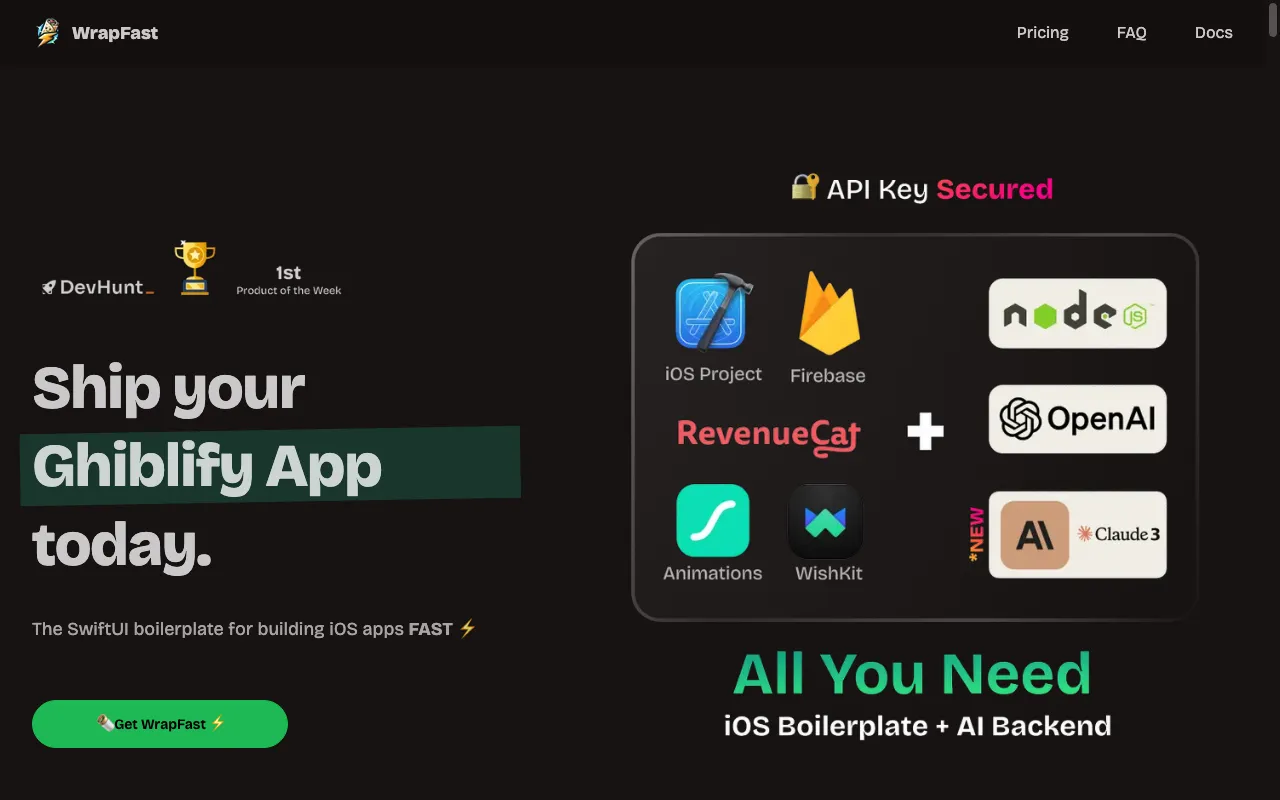 WrapFast — preview screenshot