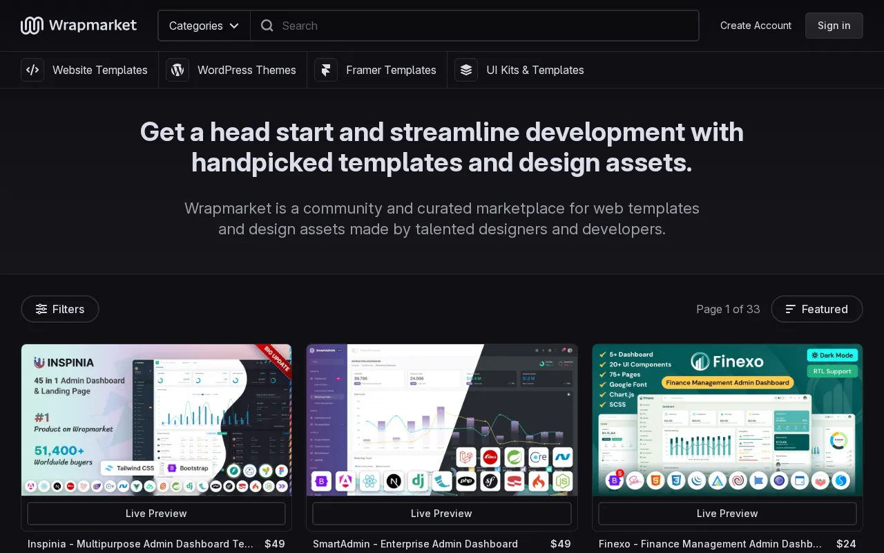 Wrapmarket — preview screenshot