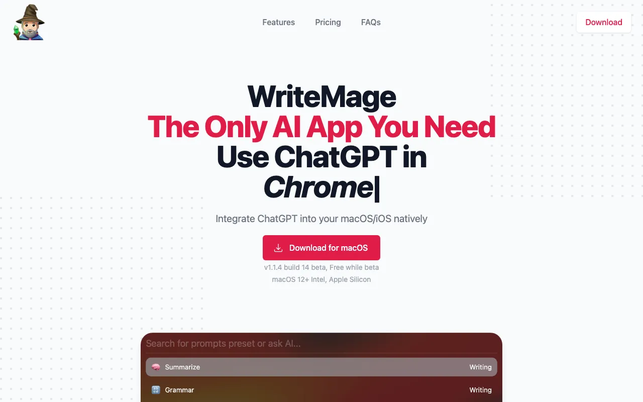 WriteMage — preview screenshot