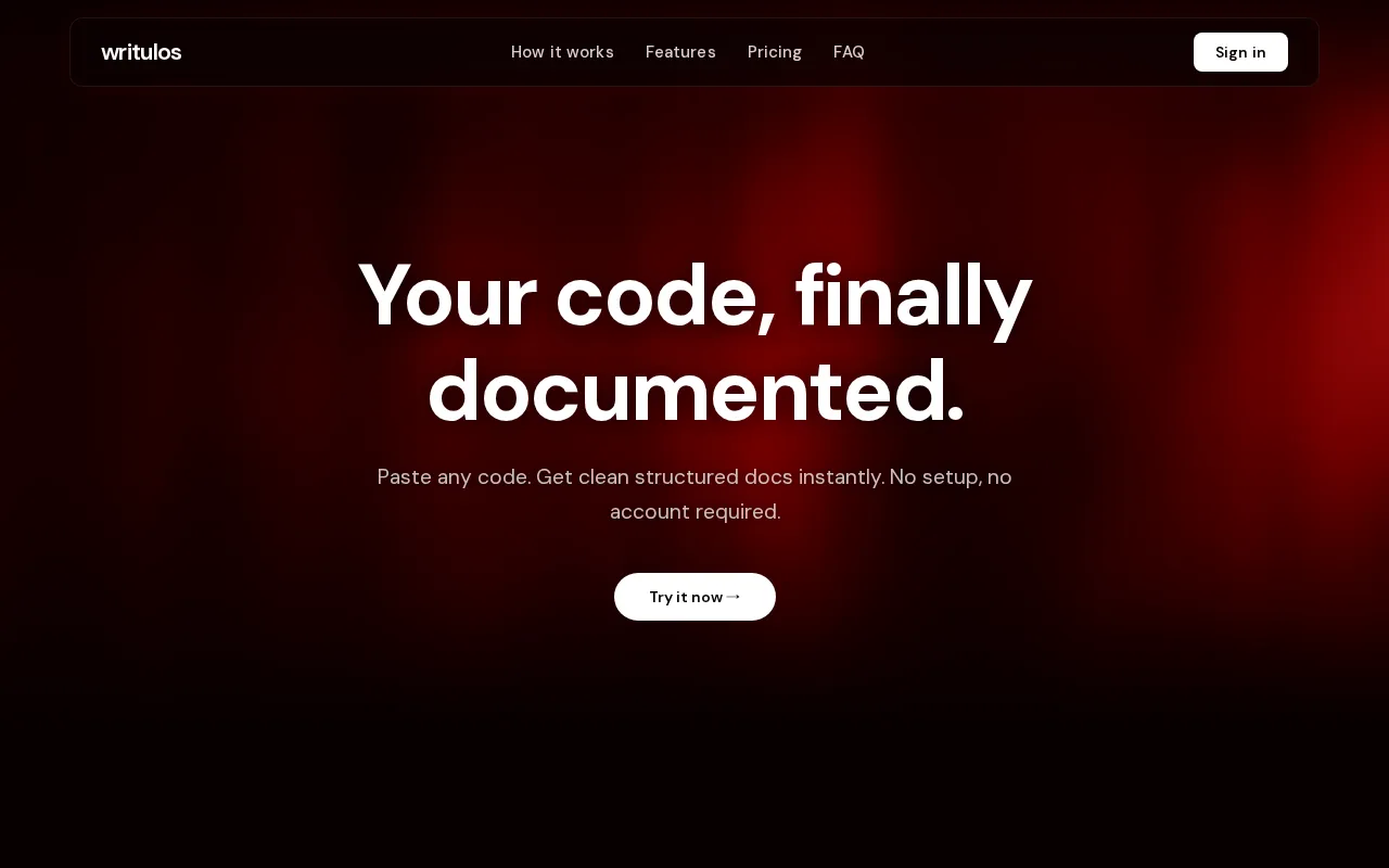 Writulos — preview screenshot