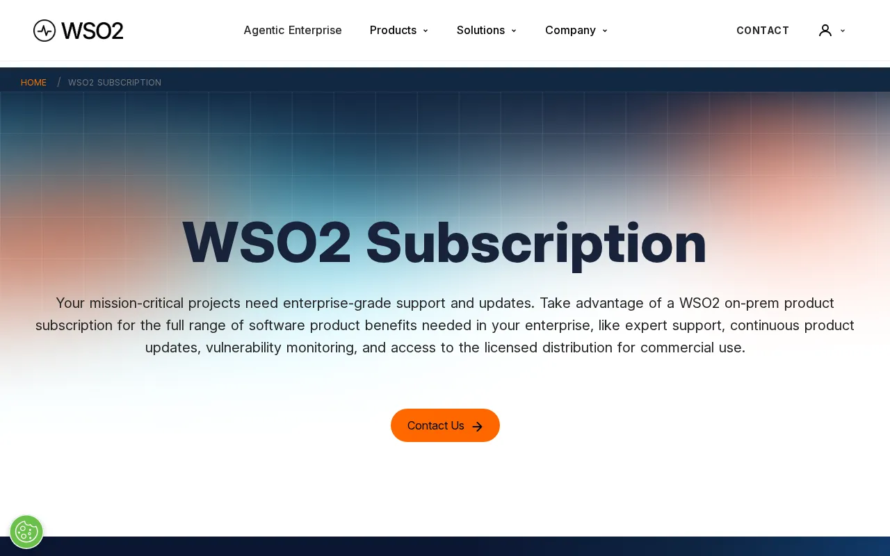 WSO2 Agent Platform — pricing page