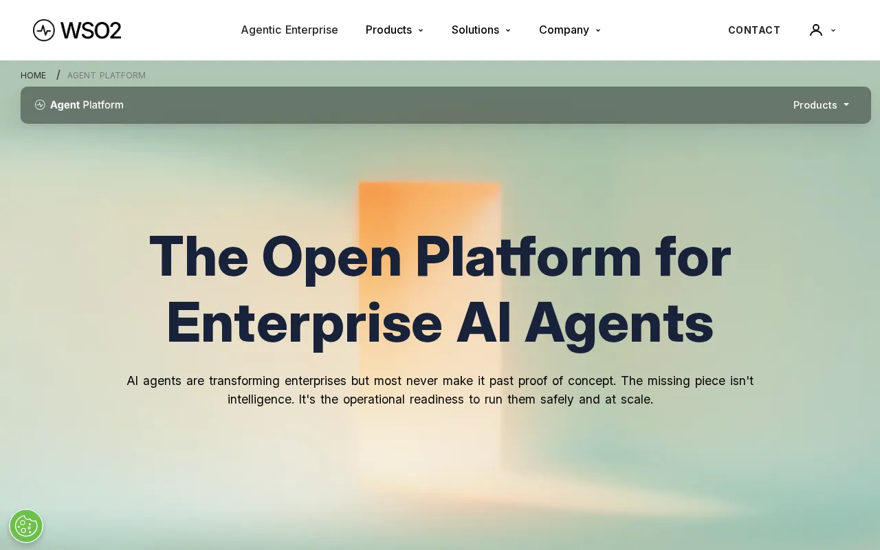 WSO2 Agent Platform — preview screenshot