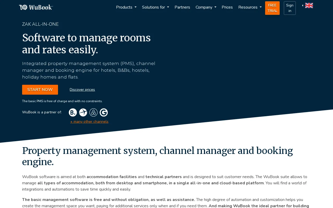 WuBook — preview screenshot