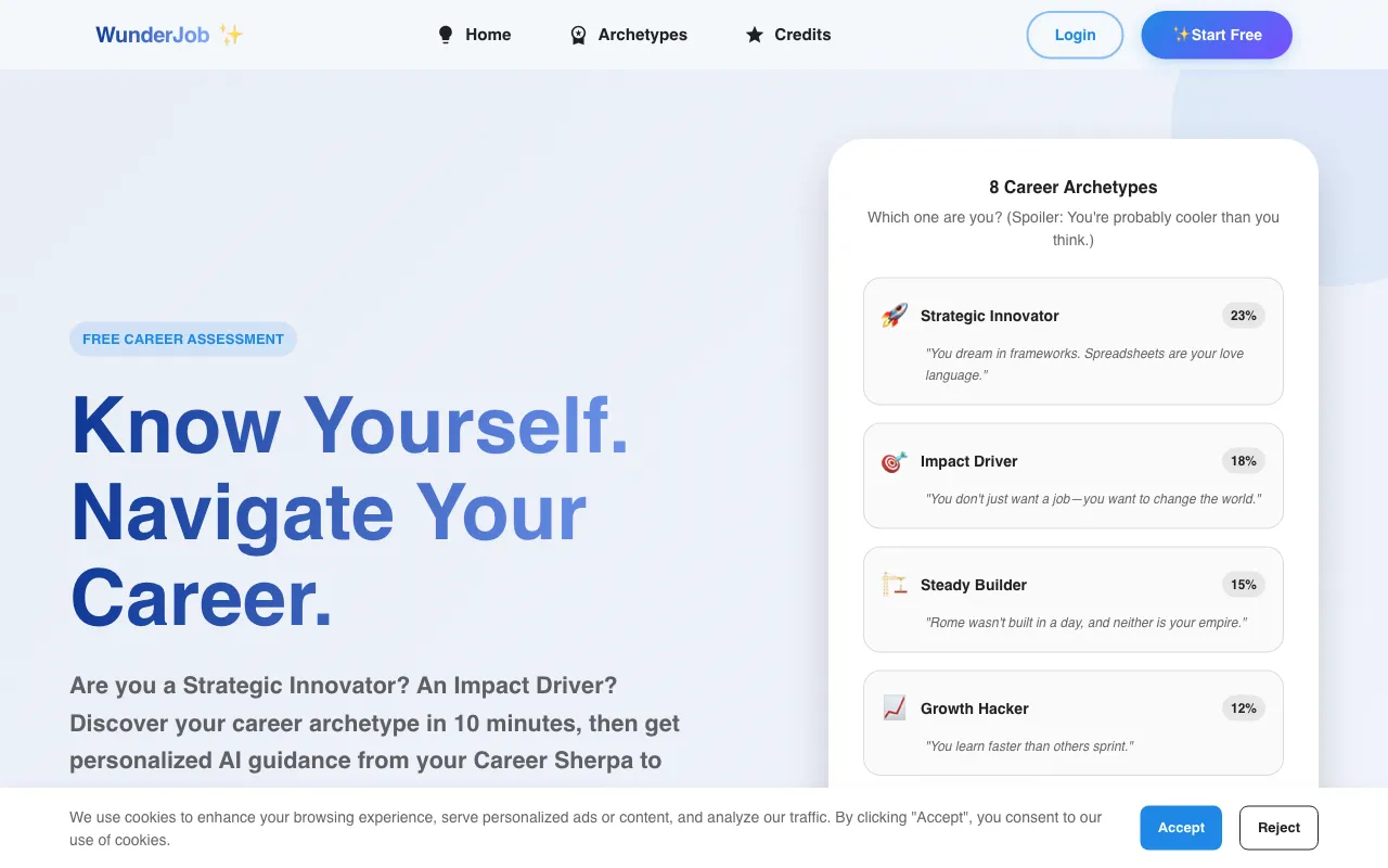 WunderJob — preview screenshot