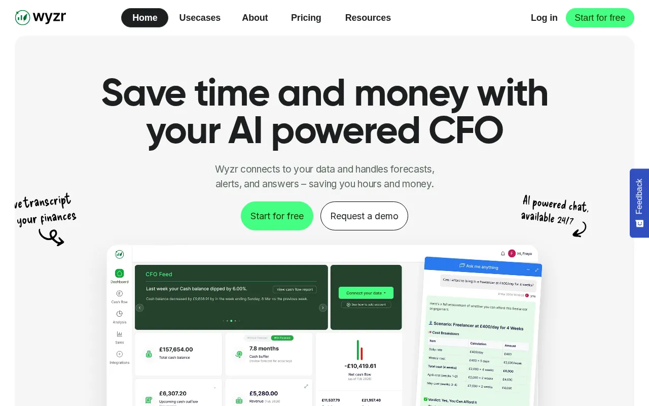 Wyzr — preview screenshot