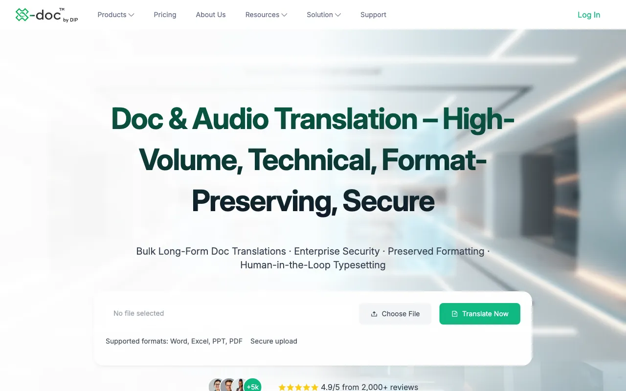 X-doc AI — preview screenshot