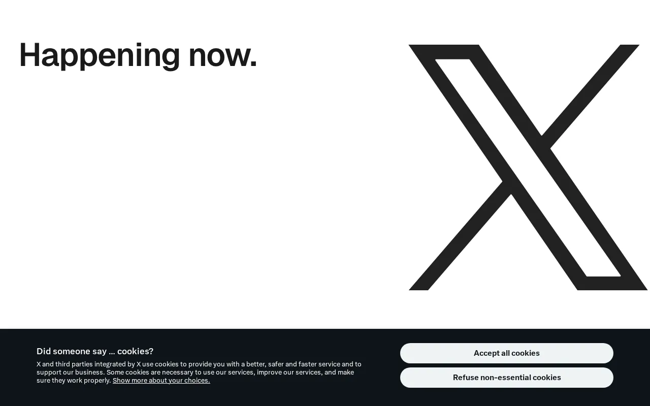 X (formerly Twitter) — preview screenshot