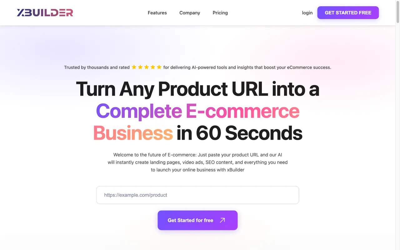 xBuilder.ai — preview screenshot