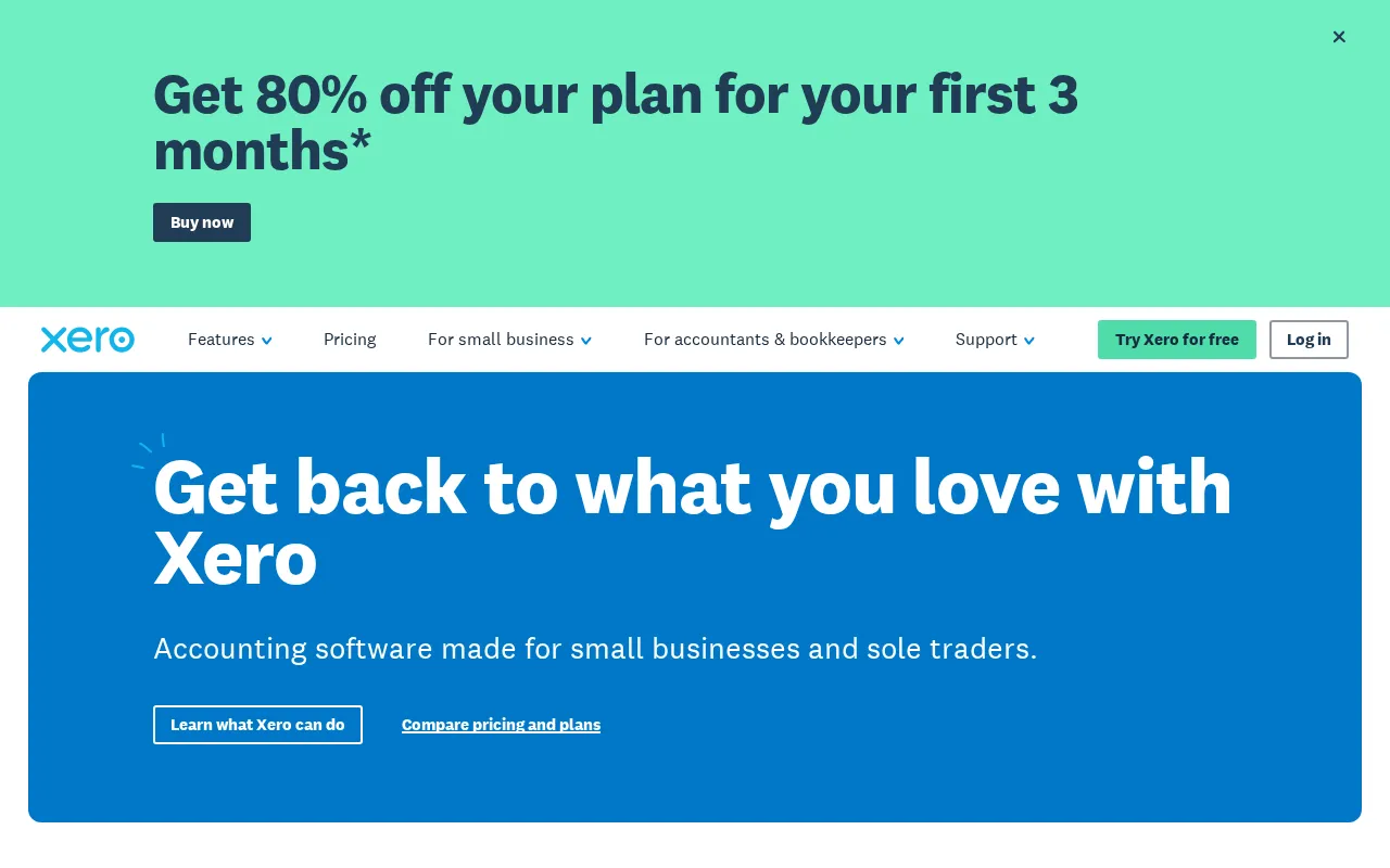 Xero — preview screenshot
