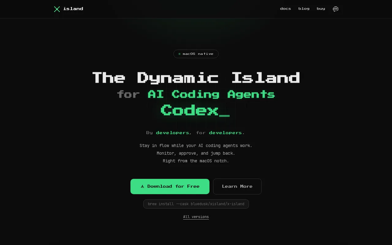 xisland — preview screenshot