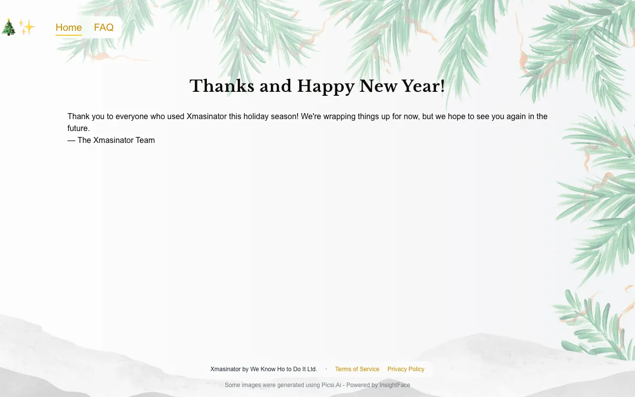 Xmasinator — preview screenshot