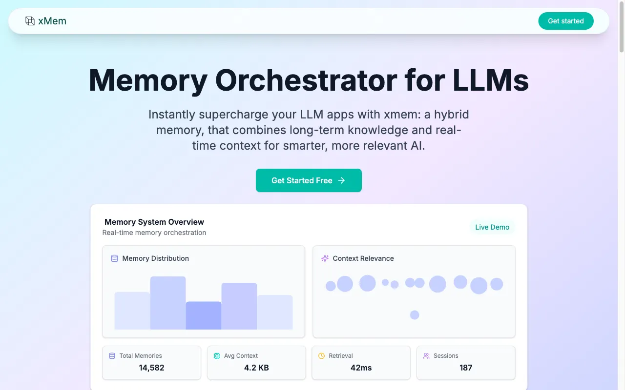 xmem — preview screenshot