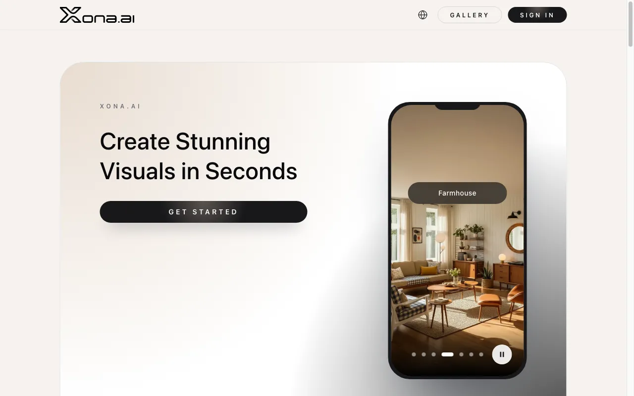 xona.ai — preview screenshot