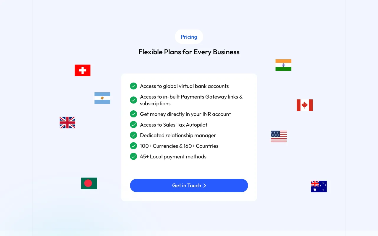 xPay — pricing page