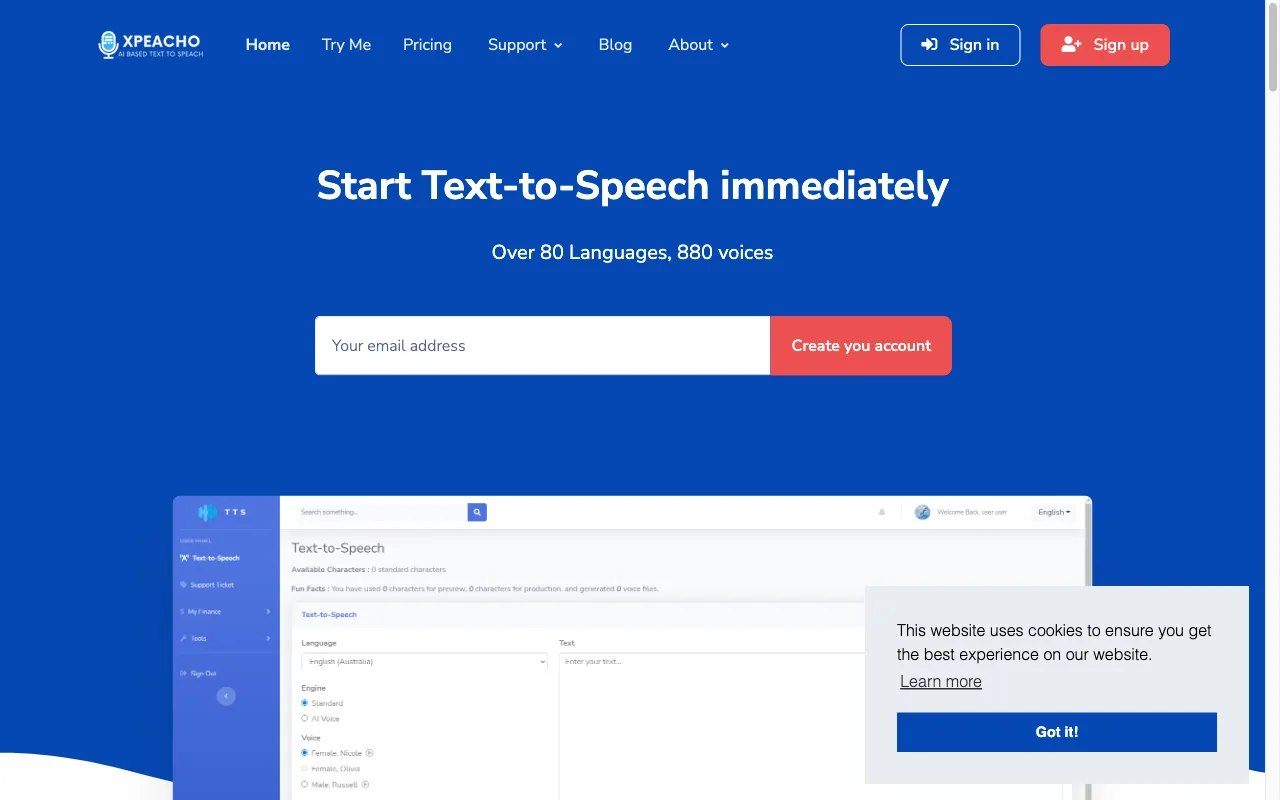 Xpeacho — preview screenshot