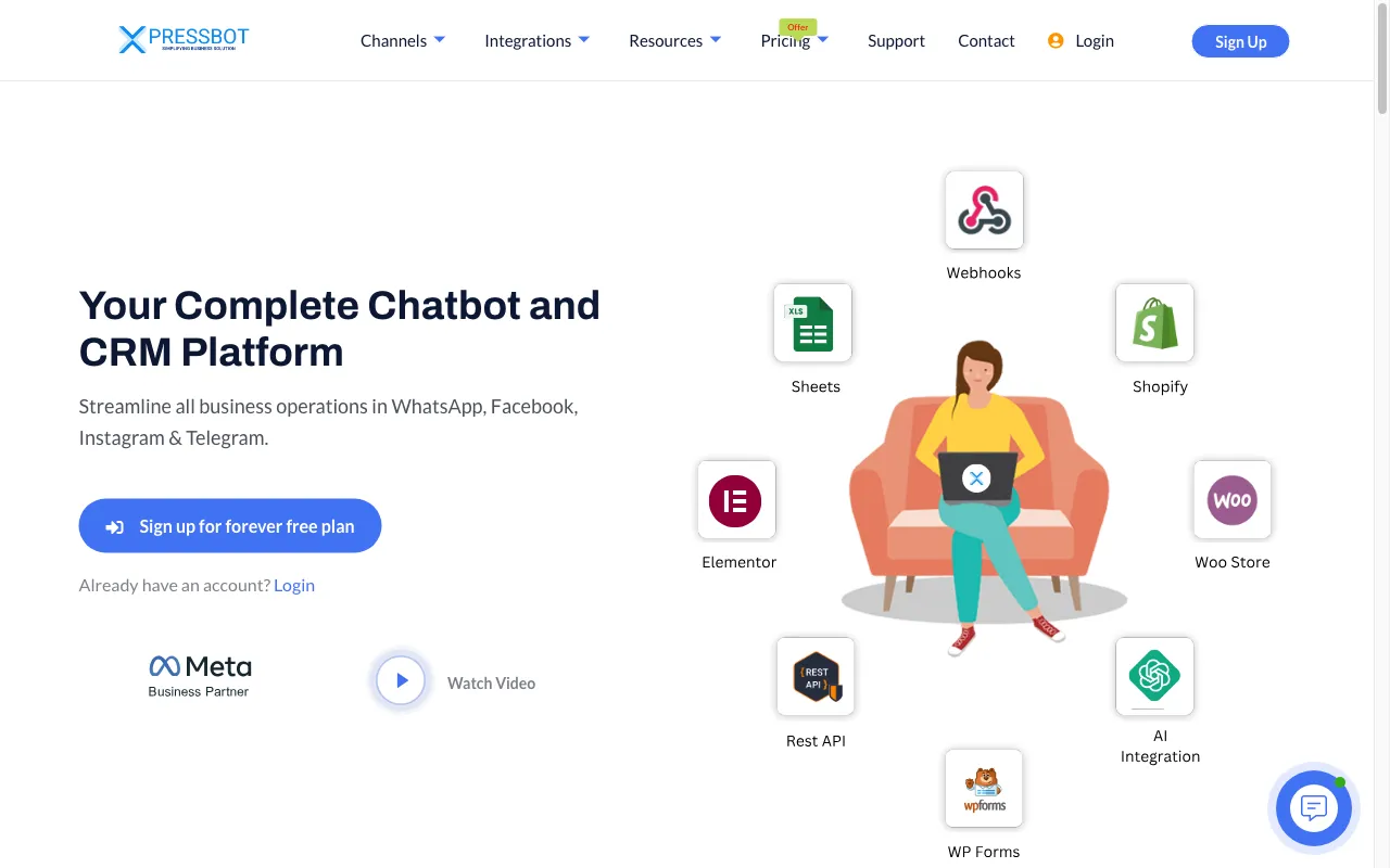 XpressBot by Sky Free — preview screenshot