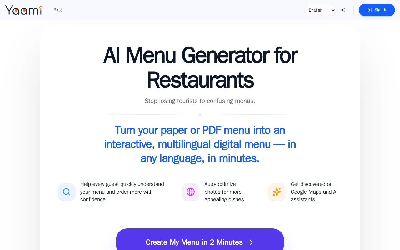 Yaami — preview screenshot
