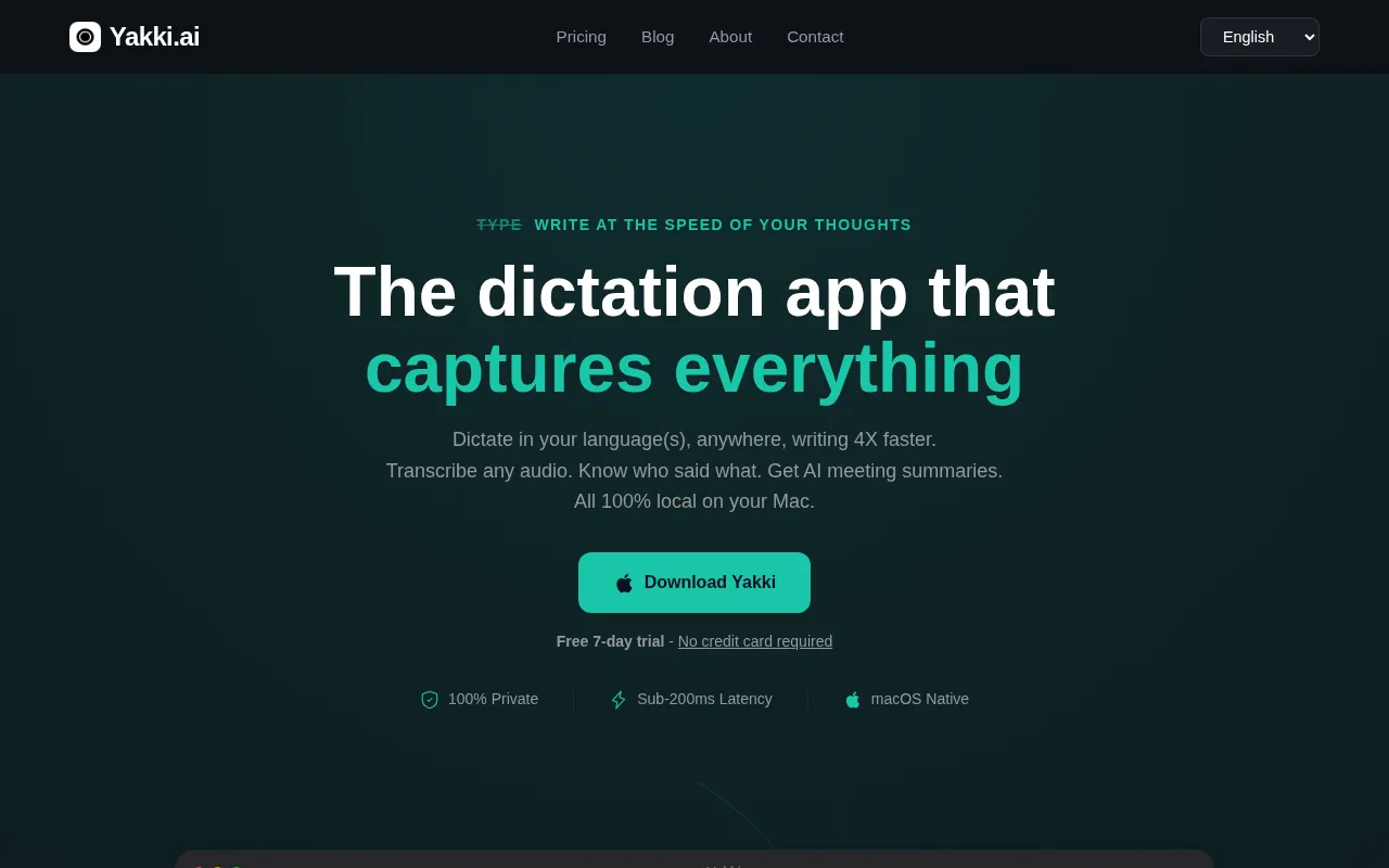 Yakki — preview screenshot