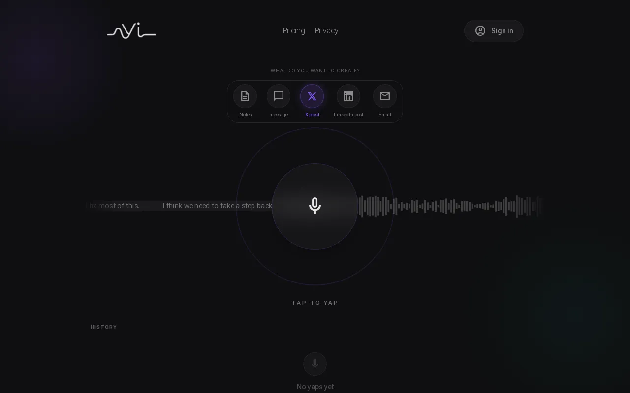 Yap-It — preview screenshot