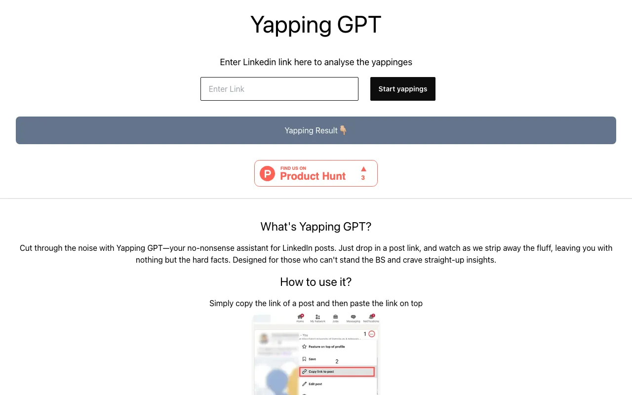 YappingGPT — preview screenshot