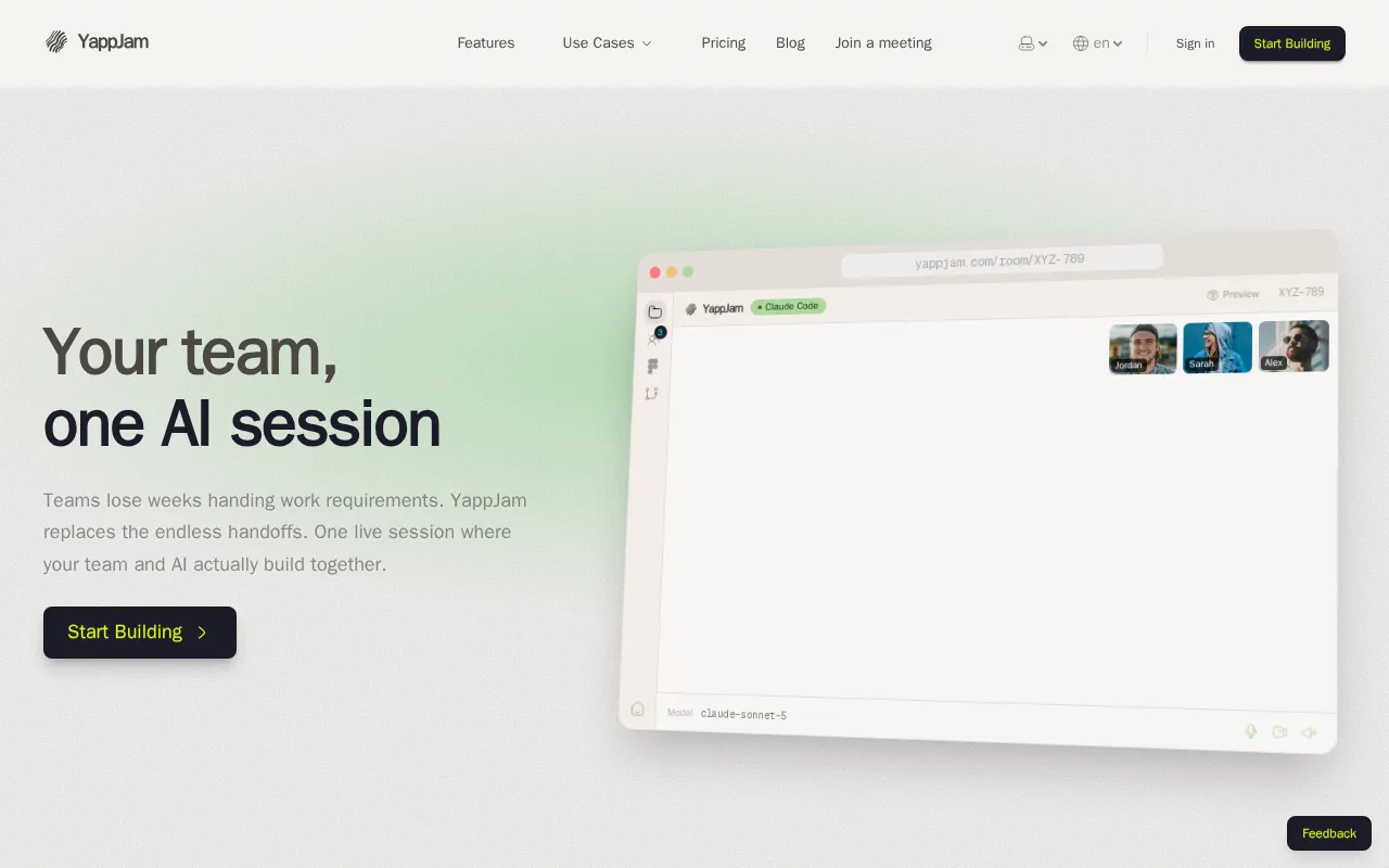 YappJam — preview screenshot