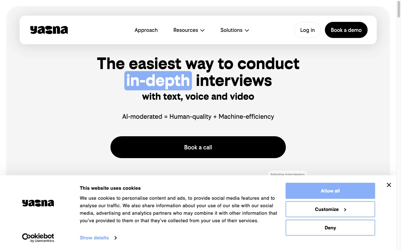 Yasna.ai — preview screenshot