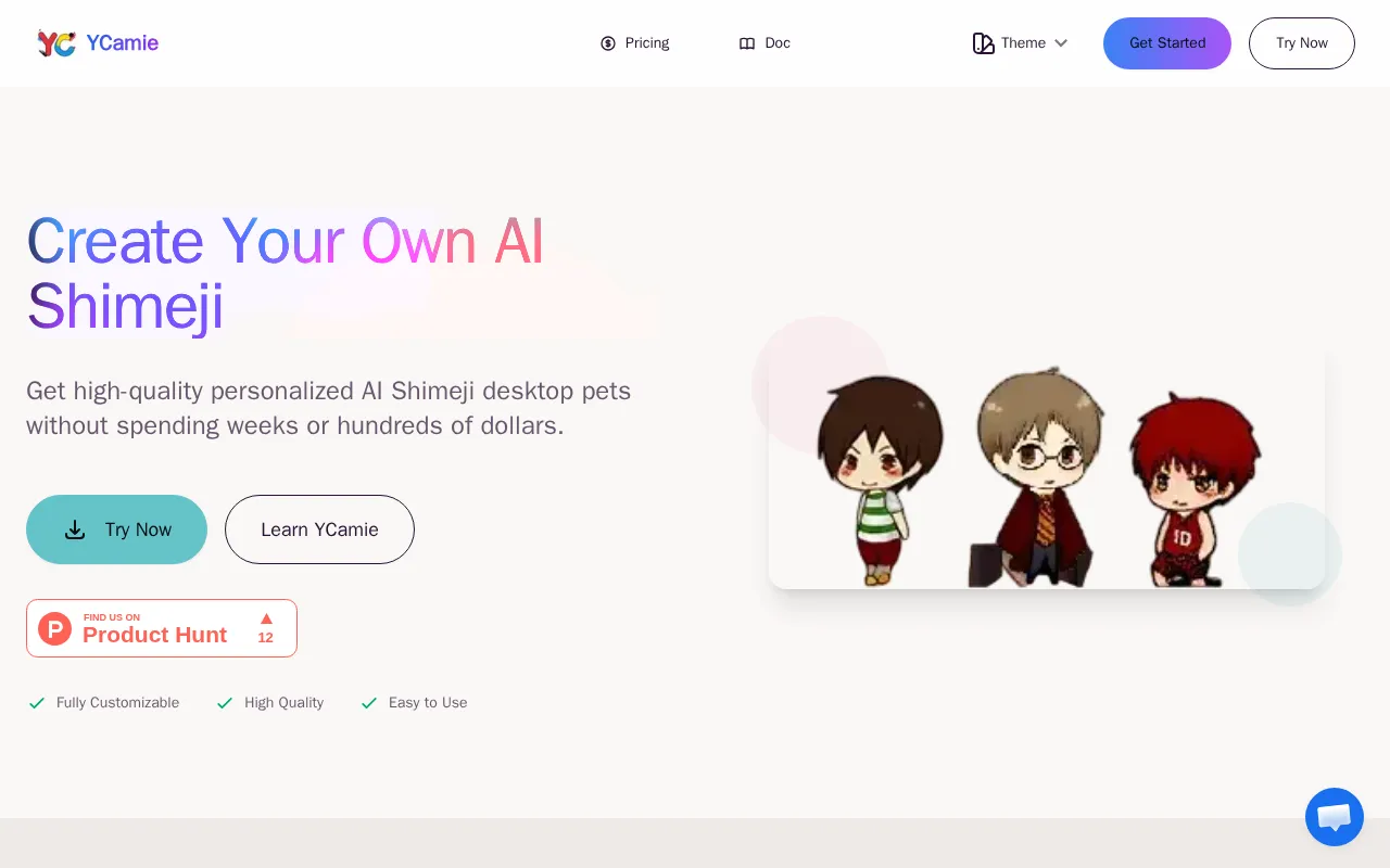 YCamie — preview screenshot