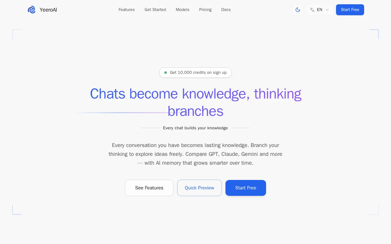YeeroAI — preview screenshot