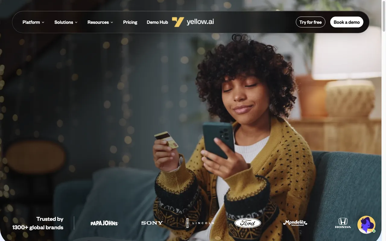 Yellow.ai — preview screenshot
