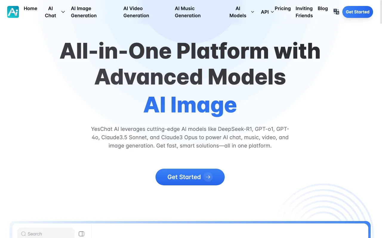 YesChat — preview screenshot