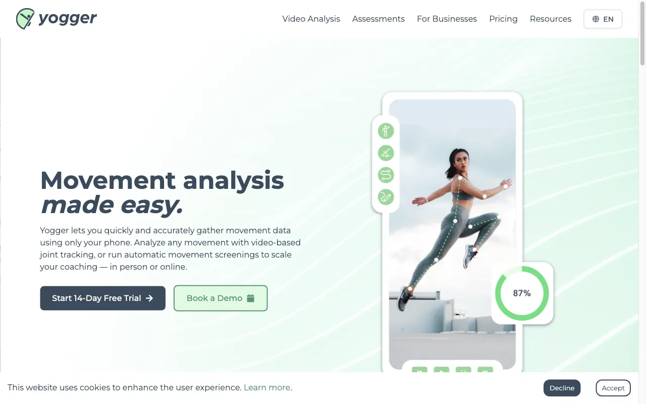 Yogger — preview screenshot