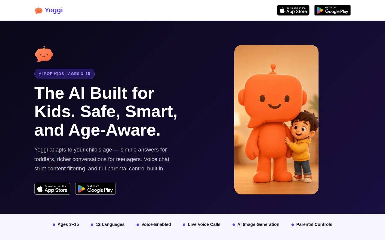 Yoggi — preview screenshot