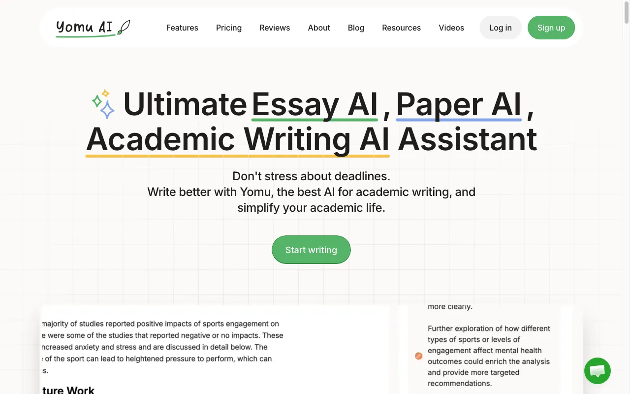 Yomu AI — preview screenshot