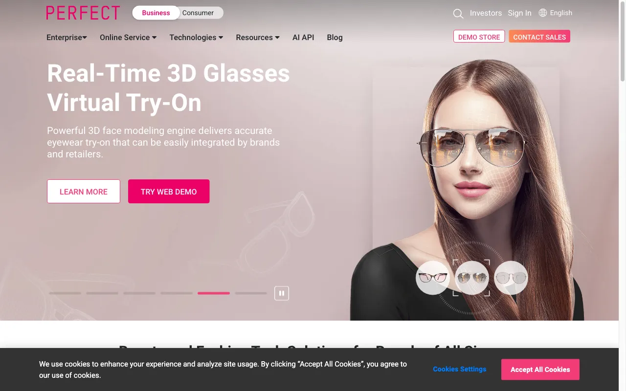 YouCam AI & AR Business Solutions — preview screenshot