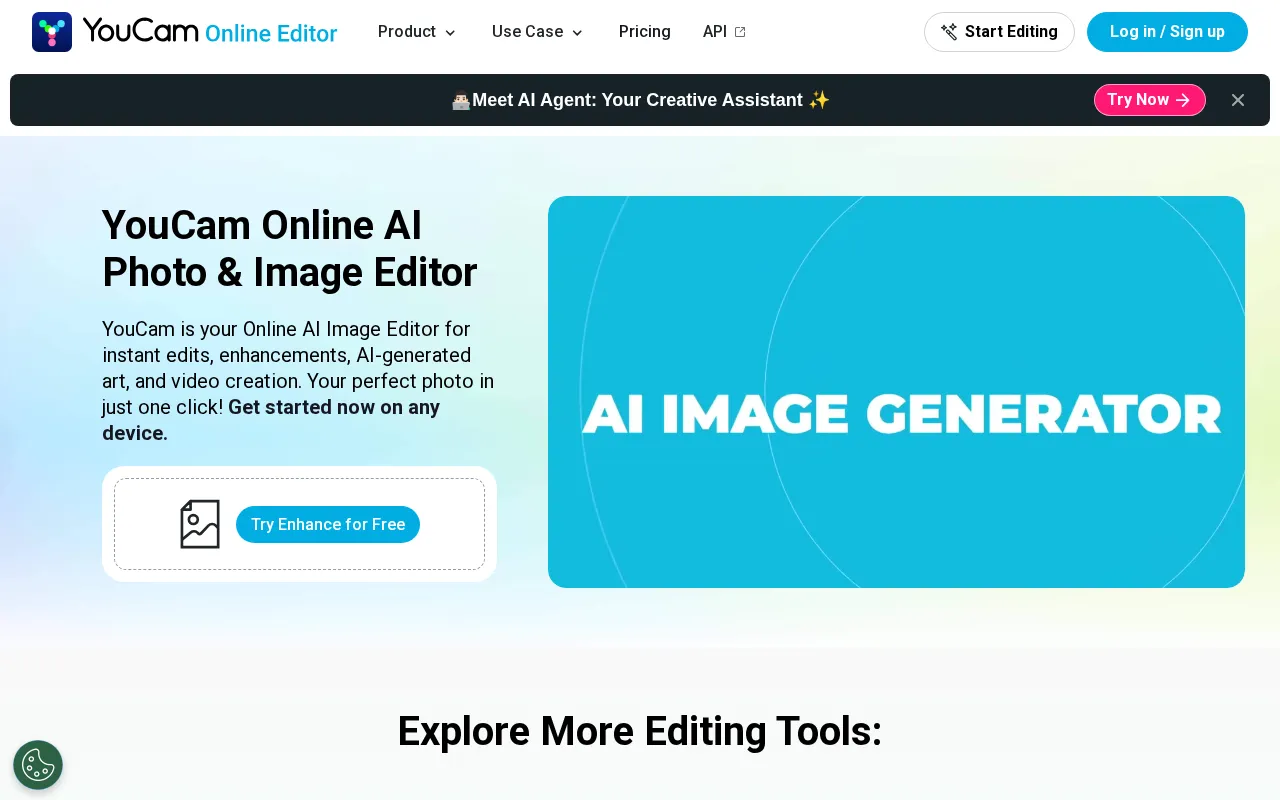 YouCam Online Editor — preview screenshot