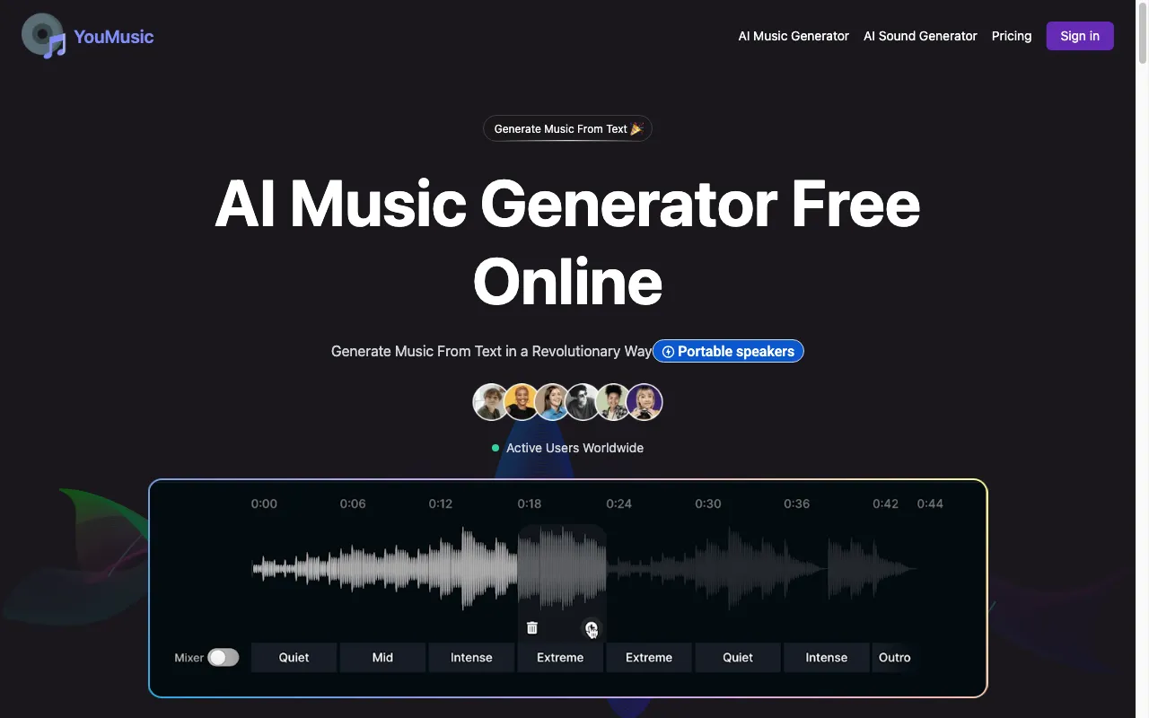 YouMusic.AI — preview screenshot