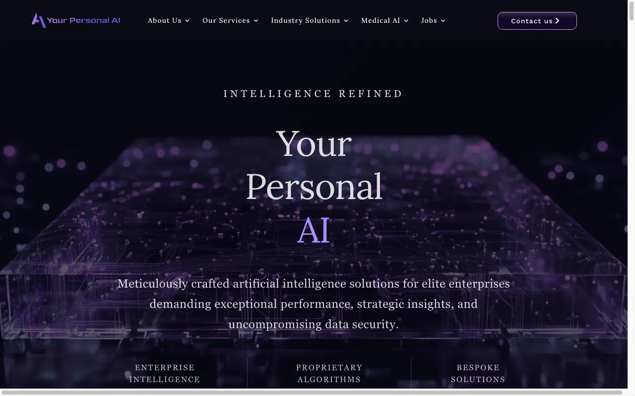 wp.yourpersonalai.net — preview screenshot