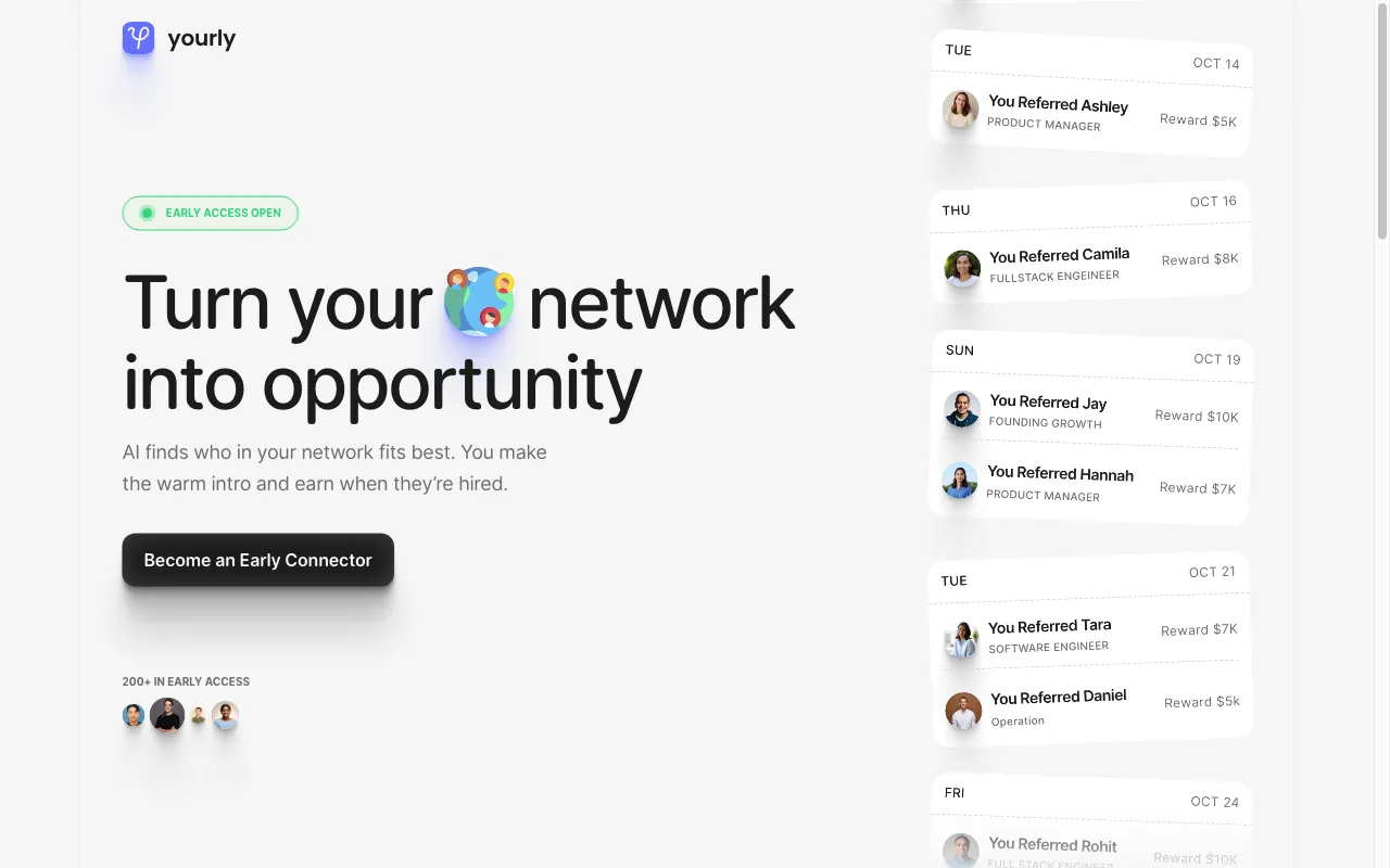 yourly — preview screenshot