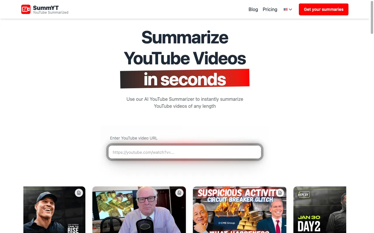 SummYT — preview screenshot